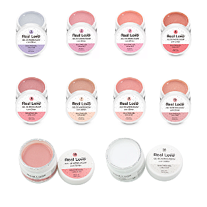 Gel Construtor com Glitter Real Love 15ml