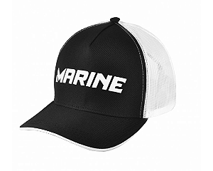 Boné Marine - Preto e Branco