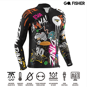 Camiseta #TEAMDINIZ PRIMEIRA EDIÇÃO COLORIDA