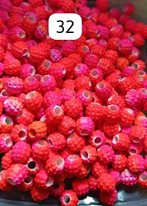 Miçanga do Lek - Abacaxi Laranja/Rosa