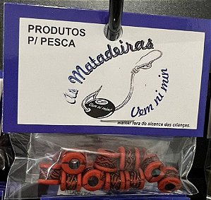 Miçangas As Matadeira -Tambor vermelho
