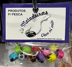 Miçangas As Matadeira -Caveira todas cores