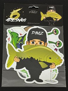 PACK DE ADESIVOS TEAM DINIZ