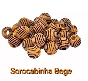 Miçanga Magrão - Mini Sorocaba Bege