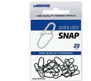Snap Marine Sports Quick Lock - Matte Black