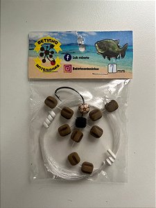 Antena Betinho - Cor de ceva Queimadinho 9mm