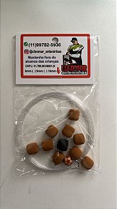 Manhosinho Cleomar 10mm - Mostarda c/preto