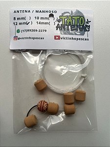 Tato Antenas ( Victinho Pescas) - Antena Especial Cortadinho Camurça 12 MM