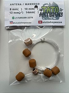 Tato Antenas ( Victinho Pescas) - Antena Especial Cortadinho Mostarda 12 MM