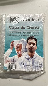 capa de chuva descartável