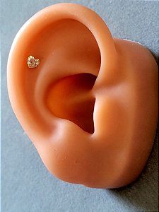 Brinco Pingo Coração pequeno