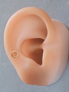 Brinco Circulo Vazado Médio