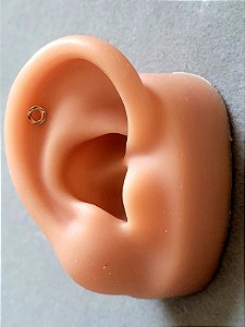 Brinco Circulo Vazado Pequeno