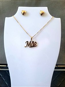Conjunto Mãe dourado