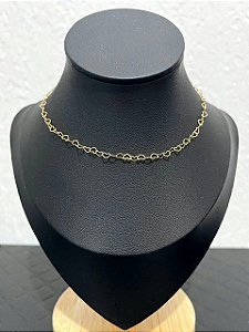 ChoKer Coração Dourado