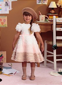 Vestido tule a lata costura Petit Cherie de Princesa