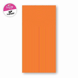 Painel KIT GEOMÉTRICO LARANJA em Helanca Premium !!!