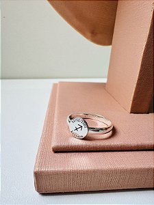 Anel personalizado símbolo de signo