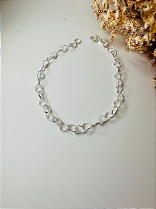 Pulseira elos coração