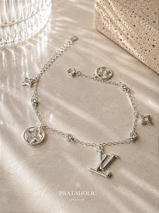 Pulseira inspiração Louis Vuitton