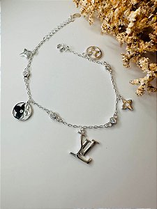 Pulseira inspiração Louis Vuitton