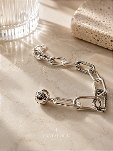 Pulseira elos inspiração Pandora