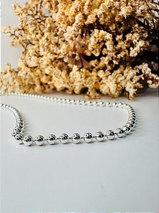 Colar bolinha 3mm