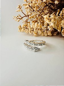 Anel inspiração Bvlgari