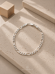 Pulseira masculina infantil 3x1 3,7mm