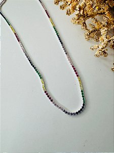 Chocker Riviera colorida