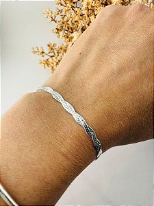 Pulseira laminada 2 fios