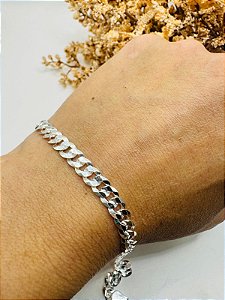 Pulseira masculina groumet 5,3mm