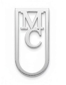 Marca página personalizado 2 iniciais