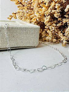 Pulseira elos coração