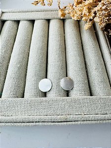 Brinco redondo chapa lisa