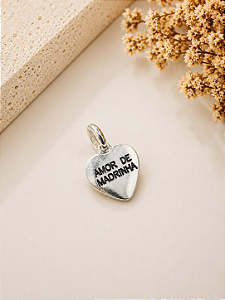 Berloque coração amor de madrinha