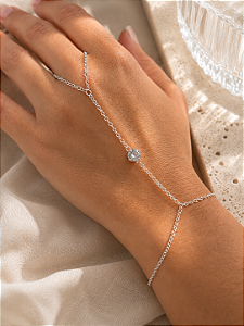Pulseira handchain com ponto de luz