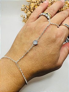 Pulseira handchain com ponto de luz
