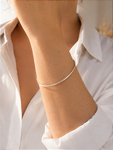 Bracelete rígido 1mm com extensor