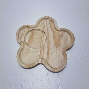 Porta Xícara Flor P 15x15x2cm