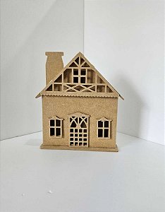 Casa de Natal para luz 18X22X4cm