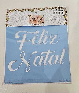 Stencil de Natal 15x15cm