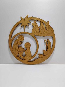 Guirlanda Natalina 30X32X0,3cm