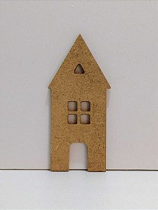 Placa Casinha Sobrado 7x15x0,6cm