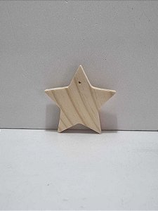 Estrela com Furo 10cm