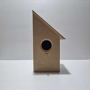 Casa de Passarinho Meia Água 23x12x13cm