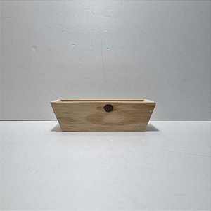Canoa Barco em Pinus 18x6x5cm