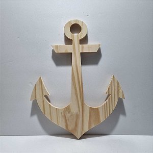 Âncora em Pinus 37x29x1,5cm