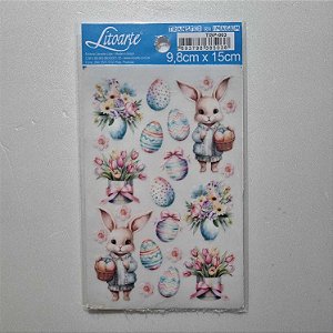 Transfer Pequeno Páscoa TISP-003 9,8X15cm