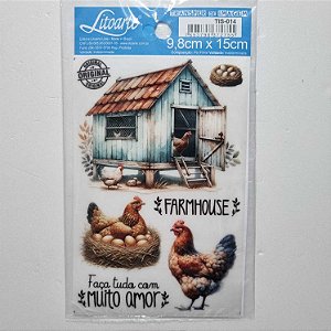 Transfer Pequeno FarmHouse TIS-014 9,8x15cm